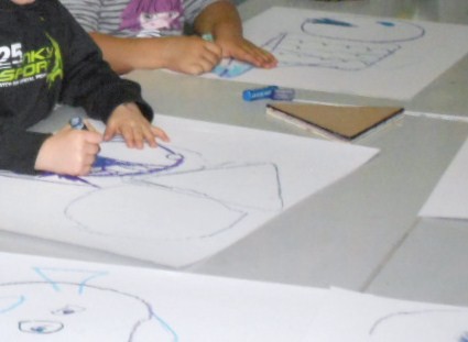 UTILISATION DE CRAYON GRAS
